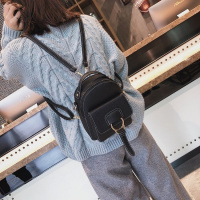 迷你2018新款双肩包女韩版小背包休闲百搭多用旅行多功能单肩斜跨