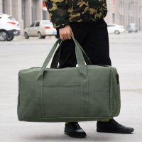 手提旅行包帆布男女行李包袋超大容量装被子搬家收纳包大号待产包