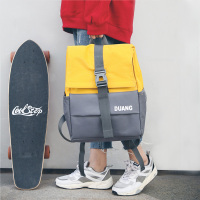 书包女韩版原宿ulzzang高中学生校园电脑背包潮港风森系双肩包男