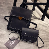 双肩包女2018新款韩版学院风学生百搭简约复古英伦风大学生书包