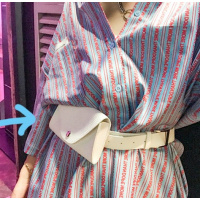 腰包ins超火包夏上新女包2018新款小ck包时尚简约学生迷你手机包