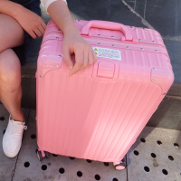 万向轮拉杆箱学生箱子行李箱粉色女款20旅行箱包24登机箱28寸硬箱