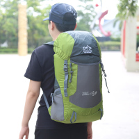 男女防水户外双肩背包骑行皮肤包折叠便携旅行软包 35L轻便登山包