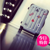 个性拉杆箱男士旅行箱28韩版箱子行李箱男潮24寸学生密码箱皮箱女