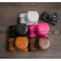 索尼ILCE-a5100 a6000 a5000 A6500a6300L皮套NEX5T 5R微单相机包