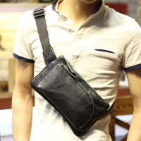 小P男包 男士腰包新款背包斜跨小包休闲包斜挎韩版胸包手机小包