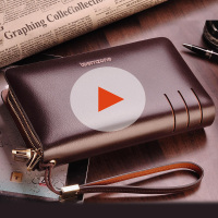 男士手包真皮大容量皮包包2018夹包手抓包新款手提包男包手拿包潮