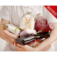 田园小清新软妹零钱包 原创小钱包 可爱女包迷你创意硬币包口金包