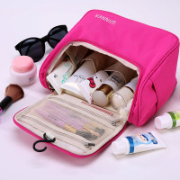 简约便携纯色出差旅行包户外洗漱品收纳袋大容量男女式韩国化妆包