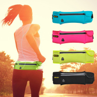 运动腰包跑步女绑包多功能健身装备防水腰包贴身放手机包6寸男款
