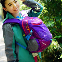 [巅途]户外双肩包女 登山徒步出游旅行旅游轻便防水小背包女