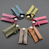 迷你小巧钥匙包韩国可爱个性真皮简约创意男女超薄零钱卡包锁匙扣