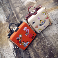 包包女新款潮韩版百搭斜挎包链条迷你小包手提包单肩包小方包