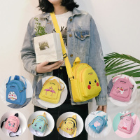 软妹少女PIKA 皮卡丘斜跨单肩包胸包 ins卡通手包可爱迷你小背包