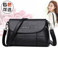 中年女包妈妈包2018新款时尚小包包百搭女士单肩包斜挎包软皮背包