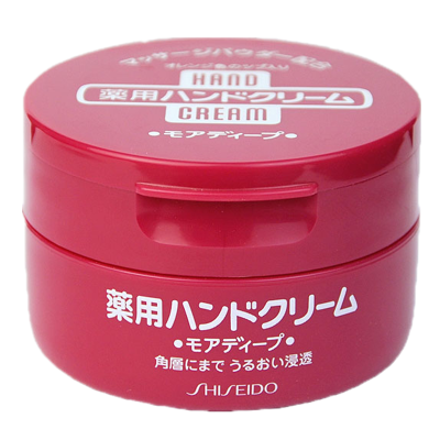 (Shiseido)资生堂护手霜 滋润补水尿素红罐 深层保湿淡化手部细纹渗透滋养防冻防干裂 红罐 100g