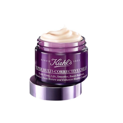 Kiehl's科颜氏紫玻A面霜50ml 补水保湿滋润不油腻易吸收提亮肤色玻色因抗初老提拉紧致抗皱淡化细纹