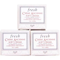 馥蕾诗fresh古源修护精华乳霜7ml [3个]旅行装补水保湿深层修复改善泛红敏感角质层薄抗初老紧致淡化细纹干纹