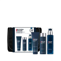 BIOTHERM碧欧泉蓝钻御尊三件套 补水保湿控油平衡淡化细纹紧致洁面膏125ml爽肤水200ml乳100ml