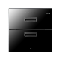 美的（Midea）ZTD-XC802 二星级 100系列双模嵌入式消毒柜/碗柜