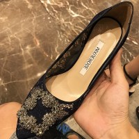 春季蕾丝水钻平底单鞋女透气网纱尖头浅口女鞋2018春新款上新