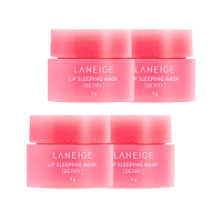 兰芝保湿修护睡眠唇膜莓果味淡化唇纹起皮滋润涂抹式补水小样3g[4个装]