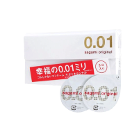 Sagami original 相模幸福0.01避孕套 5只装 1盒 日本原装进口