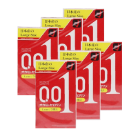 okamoto冈本0.01超薄避孕套 L号3只装 6盒装 日本原装进口