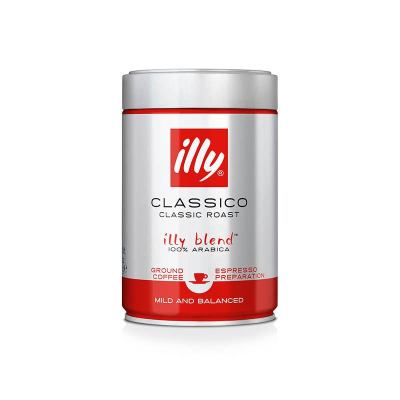 illy 意利 中度烘焙浓缩咖啡粉 阿拉比卡 250克/罐 意大利原装进口[3罐装]