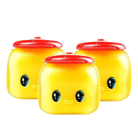 fueki 福而可小黄鸭马油儿童面霜50g婴幼儿宝宝保湿马油面霜滋润 日本进口[3罐装]