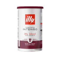 illy意利咖啡进口手冲过滤式 深度烘焙咖啡粉200g手冲过滤烘焙精品咖啡粉无糖[1罐装]