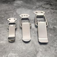 正宗不锈钢搭扣挂锁锁扣五金箱扣塔扣弹簧鸭嘴扣箱工业箱包扣