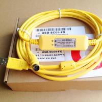 三菱FX系列PLC编程线/数据下载线USB-SC09-FX二代线通配 连接线