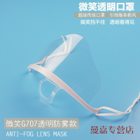 口罩 双面防雾餐饮口罩 厨房饭店酒店餐厅塑料口罩