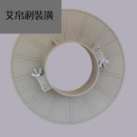 PVC排水管吊洞模板预留封堵模板下水管给水管补洞吊模110加宽模具加宽Φ110圆型75/75mm