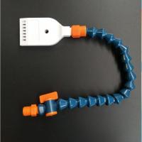 日本池内吹风喷头双排孔风刀冷却管吹气嘴万向竹节带开关吹风喷头