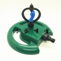 新型塑料碟型喷头园林360度自动旋转微喷带底座屋顶降温除尘设备