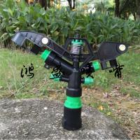 1寸塑料摇臂喷头大田园林喷灌溉360度自动旋转喷淋苗圃果园洒水器