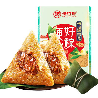 甜饵 嘉兴香粽-鲜肉粽4只装（280g/盒*2盒装）嘉兴粽子 五种口味 正宗 端午节