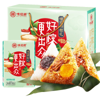甜饵 嘉兴香粽-礼盒装 五种口味粽子280g*5盒装1400g 正宗嘉兴 端午节金丝蜜枣/红袍豆沙/板栗鲜肉/鲜肉 送礼