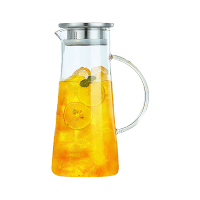 耐热防爆玻璃凉水壶大容量泡茶花茶壶凉白开水壶冷水壶果汁壶