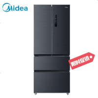 [二手][99新]美的(Midea)BCD-426WTPZM(E)426升智能法式多门冰箱19分钟急速净味一级双变频无霜莫兰迪灰