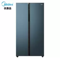 [二手][99新]美的(Midea)600升 对开电冰箱 智能家电双变频一级能效 省电家用大容量BCD-600WKGPZM(E)