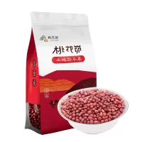 【中华特色】米脂馆 桃花峁 陕北农家自产绿色红豆赤小豆子自立袋500g袋 陕北农家特色五谷杂粮优质红小豆 陕北