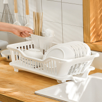 邦可臣碗碟收纳架厨房沥水篮碗架置物架家用放碗筷滤水收纳盒沥水碗盘架