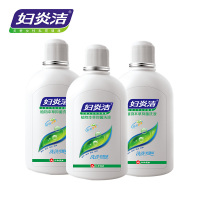 妇炎洁女性系列 液体 私处洗液 植物本草抑菌洗液380ml*3瓶 女性私处护理液