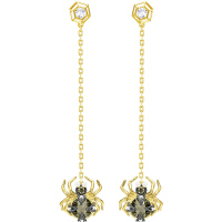 SWAROVSKI 施华洛世奇 女士简约蜘蛛耳坠耳饰 人造水晶耳钉 女士耳钉 海外正品 全国联保5412895