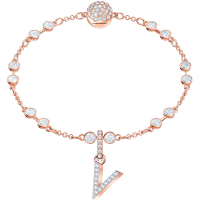 SWAROVSK施华洛世奇字母V形 手链手镯 海外正品 全国联保 赵丽颖同款5437610