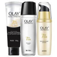 玉兰油(OLAY)面霜乳液护肤套装 滋润乳+滋润霜 滋润补水保湿