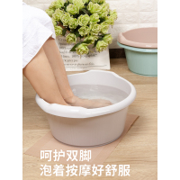 泡脚盆泡脚桶家用按摩洗脚盆塑料过小腿桶加厚足浴桶高深洗脚桶